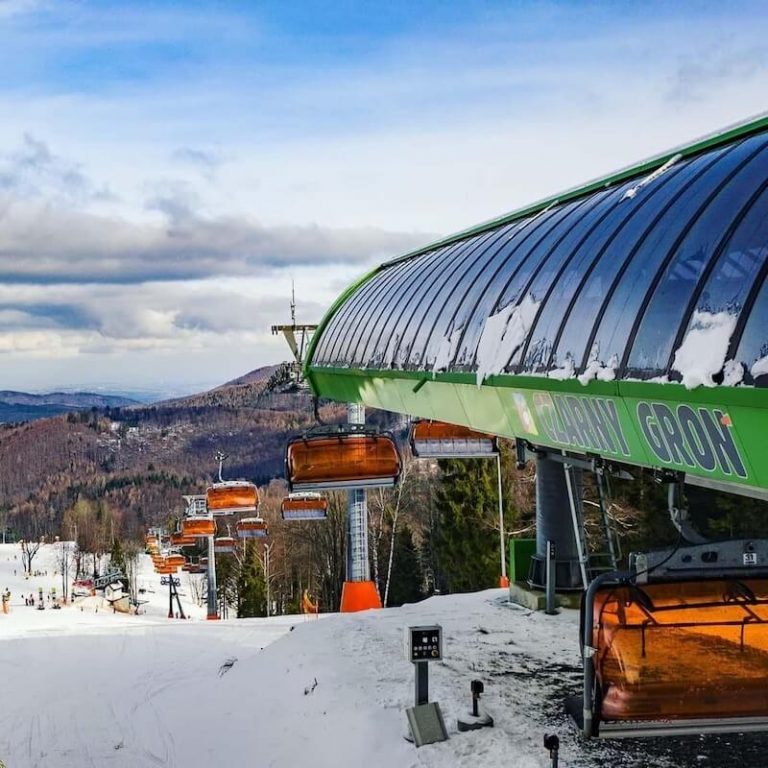 Stacja narciarska - Czarny Groń